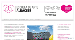 Desktop Screenshot of escueladeartealbacete.org